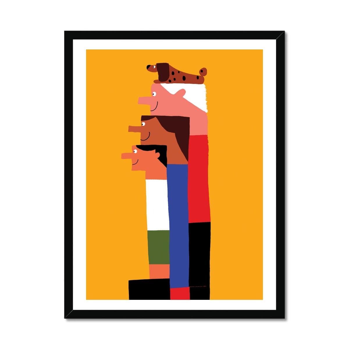 Prodigi Fine art 18"x24" / Black Frame Lukasz Golędzinowski | Family