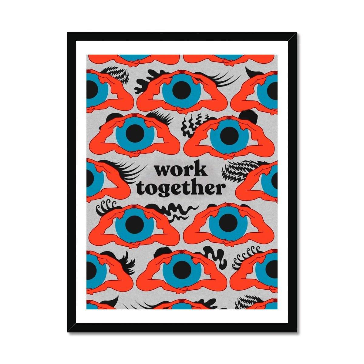 Prodigi Fine art 18"x24" / Black Frame Lydia Ortiz | Work Together