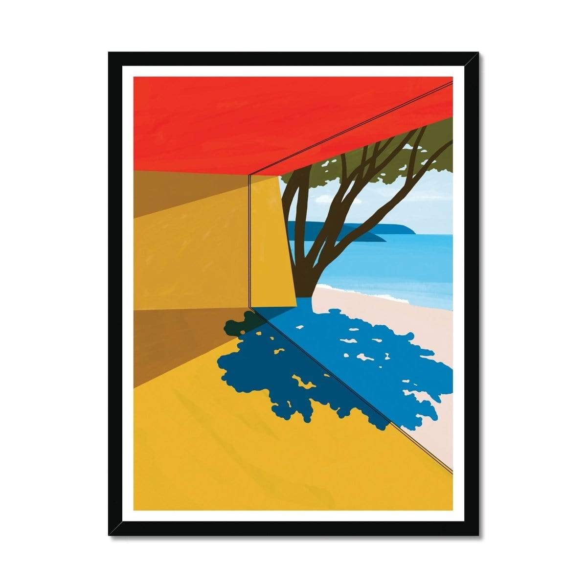 Prodigi Fine art 18"x24" / Black Frame Maaike Canne | Shore