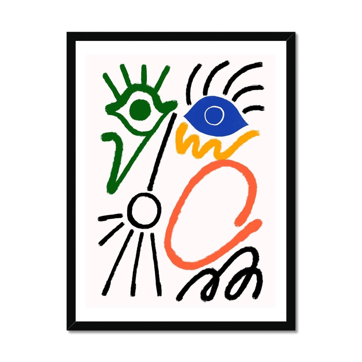 Prodigi Fine art 18"x24" / Black Frame Marcello Velho | Number 3