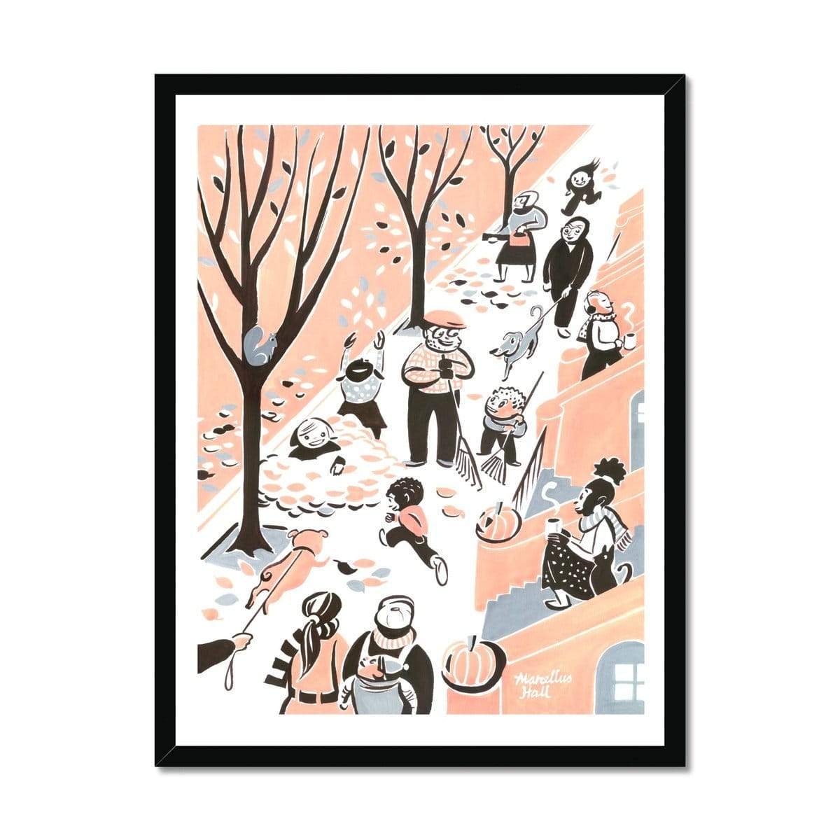 Prodigi Fine art 18"x24" / Black Frame Marcellus Hall | Autumn