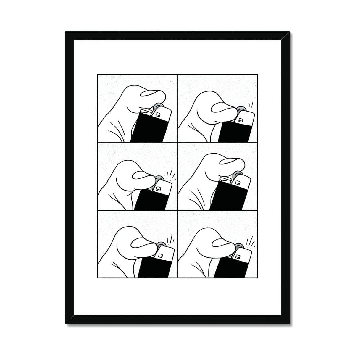 Prodigi Fine art 18"x24" / Black Frame Nadine Redlich | Lighter