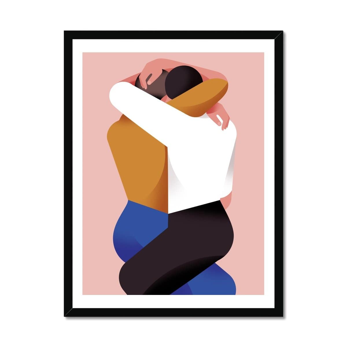 Prodigi Fine art 18"x24" / Black Frame Nathalie Lees | Couple