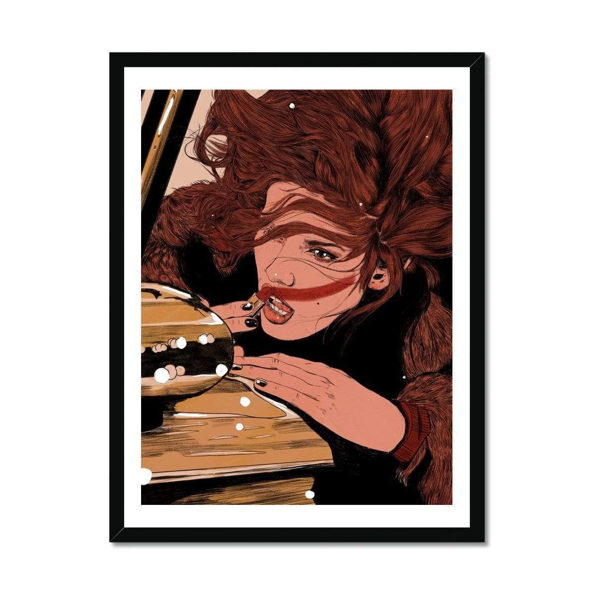 Prodigi Fine art 18"x24" / Black Frame Nicole Rifkin | Oops