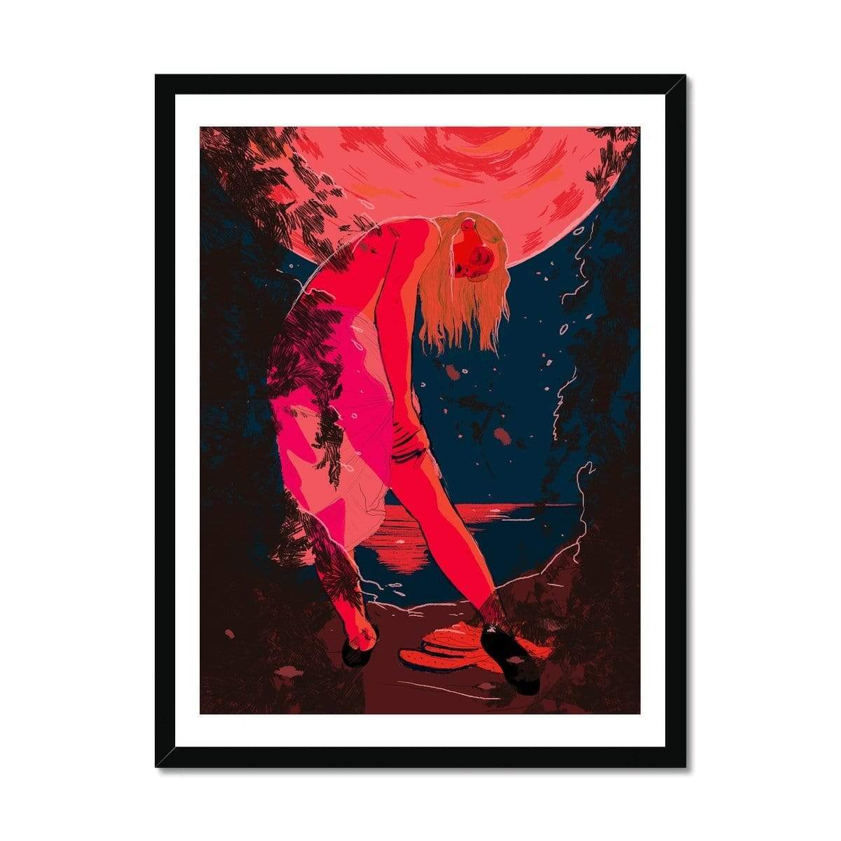 Prodigi Fine art 18"x24" / Black Frame Nicole Rifkin | Skinny Dip