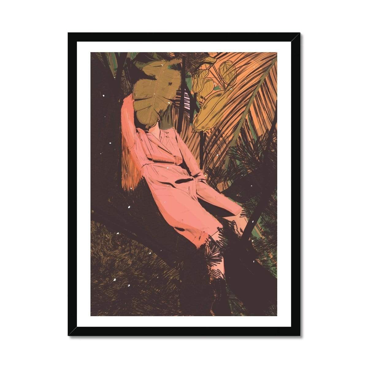 Prodigi Fine art 18"x24" / Black Frame Nicole Rifkin | Summer Nap