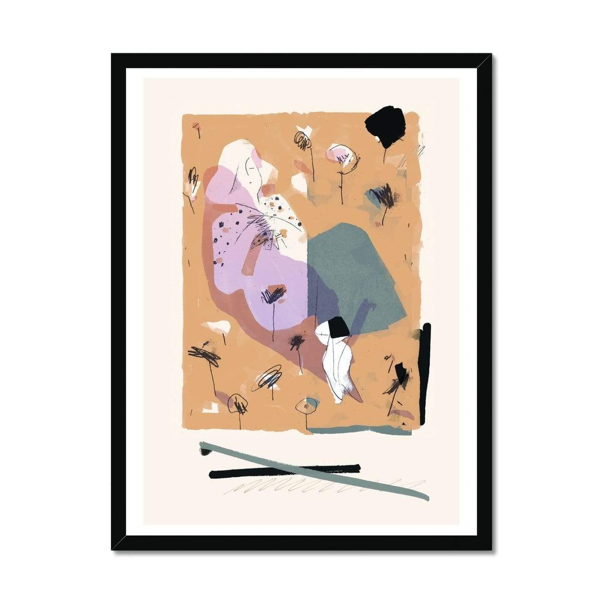 Prodigi Fine art 18"x24" / Black Frame Roman Muradov | Sleep Spells