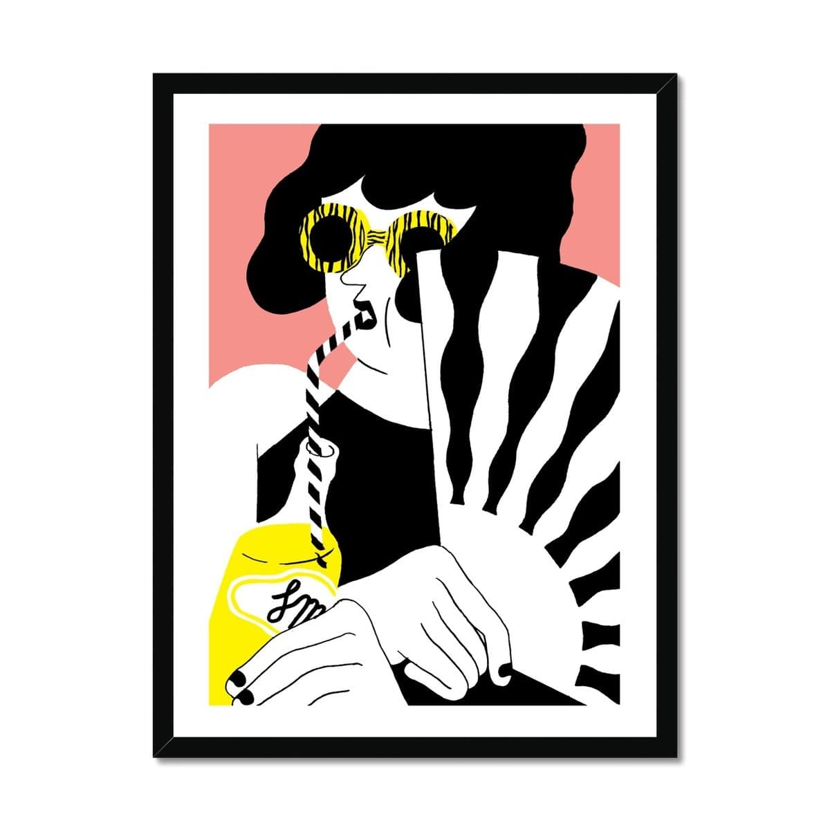 Prodigi Fine art 18"x24" / Black Frame Sarah Mazzetti | Lemonade