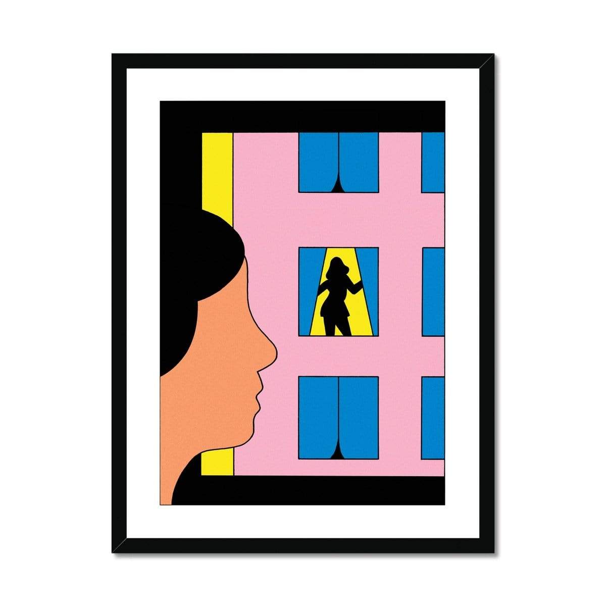 Prodigi Fine art 18"x24" / Black Frame Seb Agresti | Lover