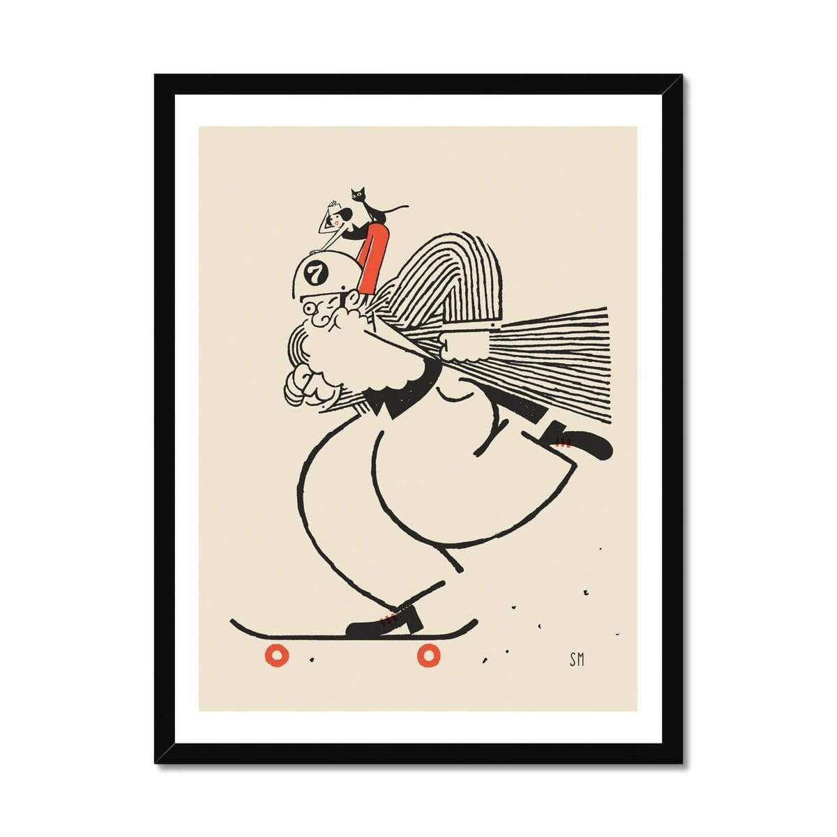 Prodigi Fine art 18"x24" / Black Frame Simone Massoni | Lock Free