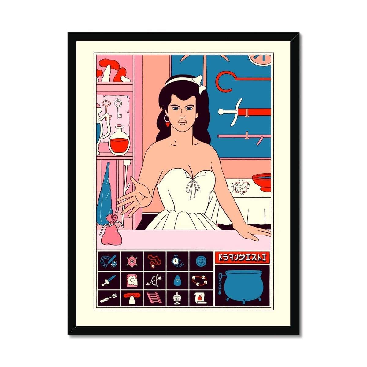 Prodigi Fine art 18"x24" / Black Frame Stephen Maurice Graham | Item Shop