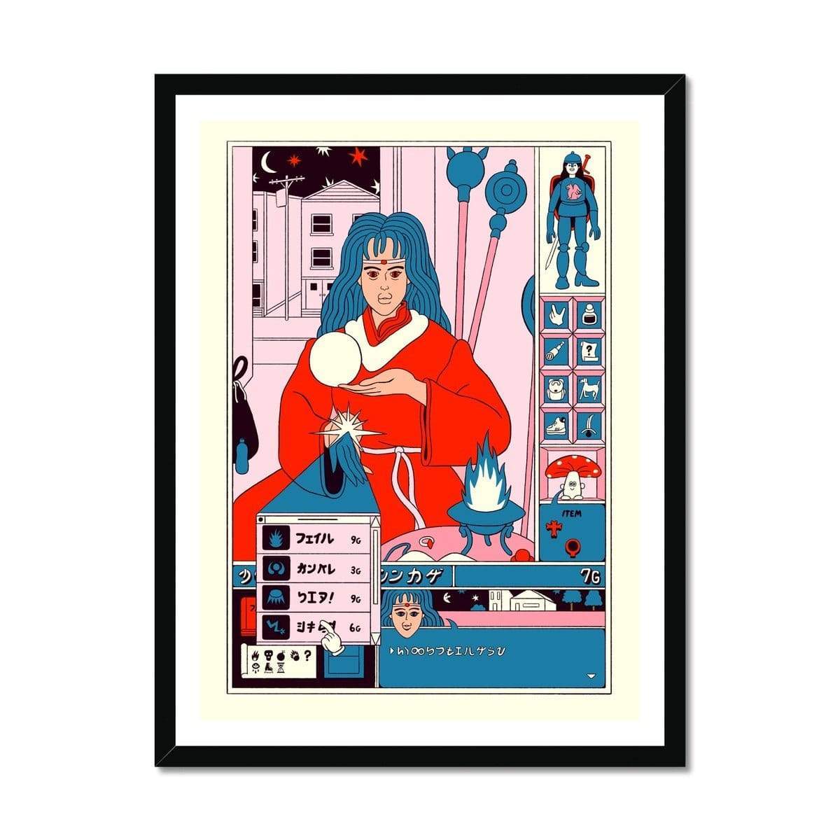 Prodigi Fine art 18"x24" / Black Frame Stephen Maurice Graham | Mana Dealer