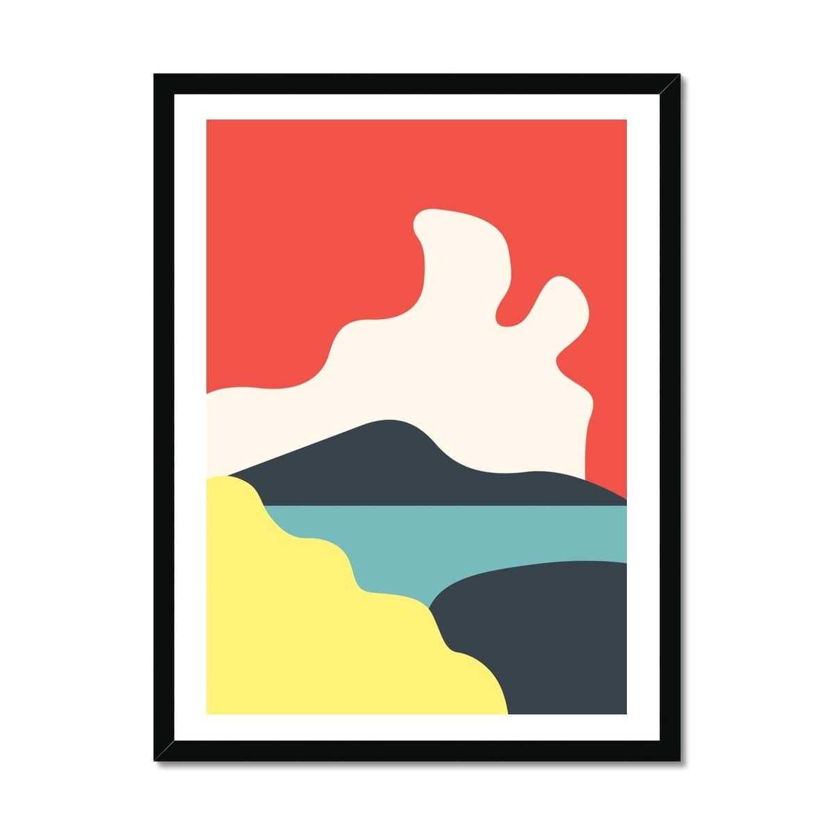 Prodigi Fine art 18"x24" / Black Frame Sue Doeksen | Scape 01