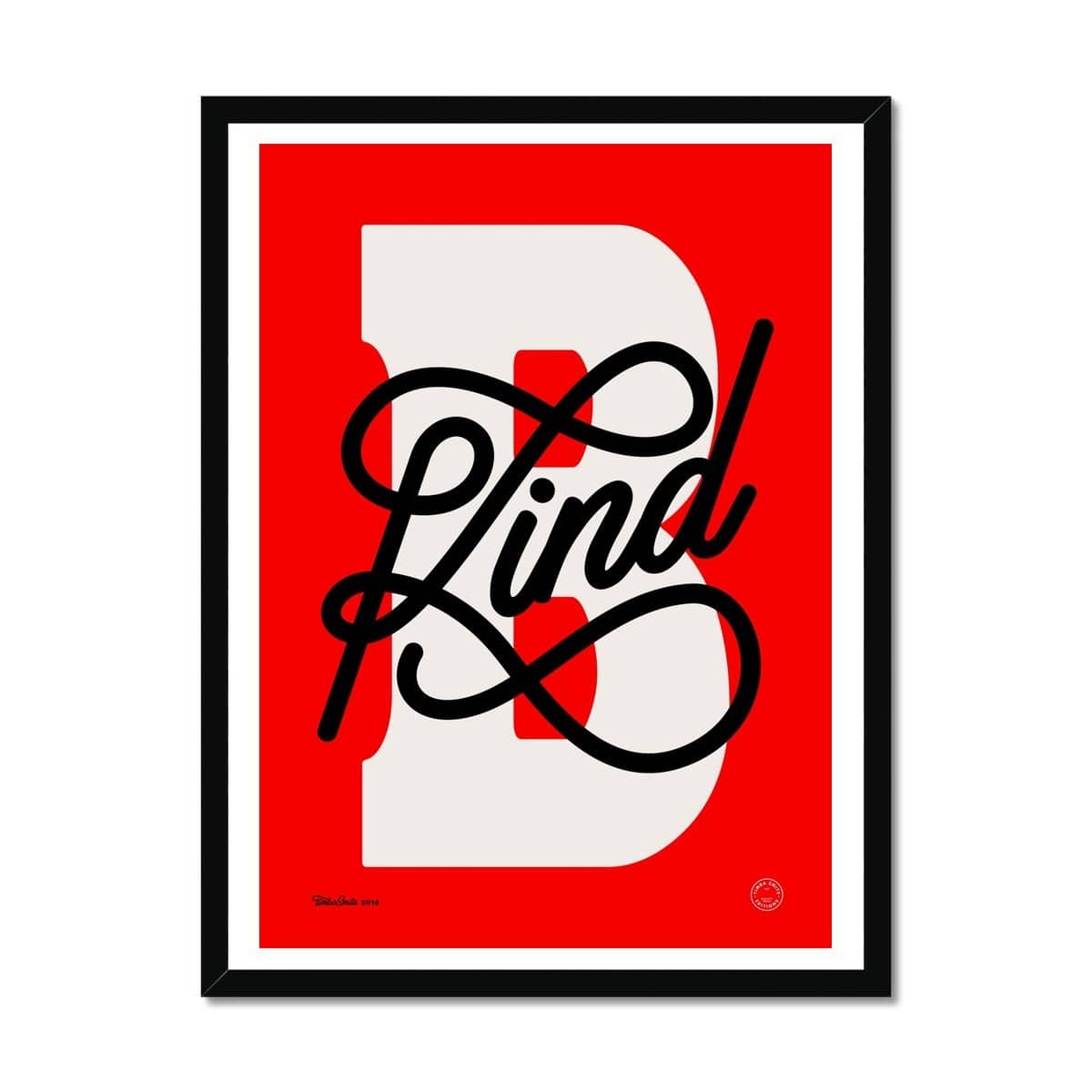 Prodigi Fine art 18"x24" / Black Frame Timba Smits | B Kind