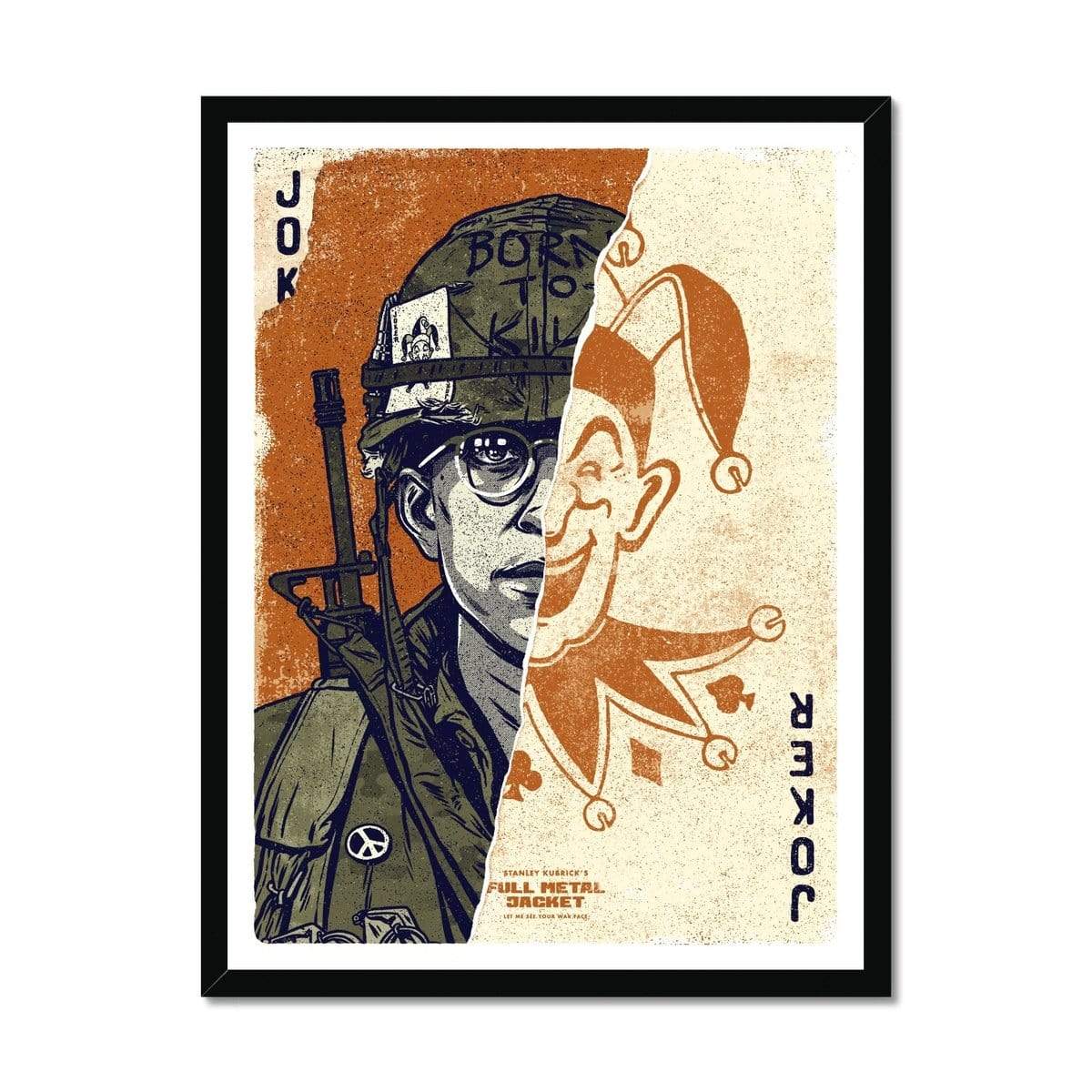 Prodigi Fine art 18"x24" / Black Frame Timba Smits | Full Metal Jacket