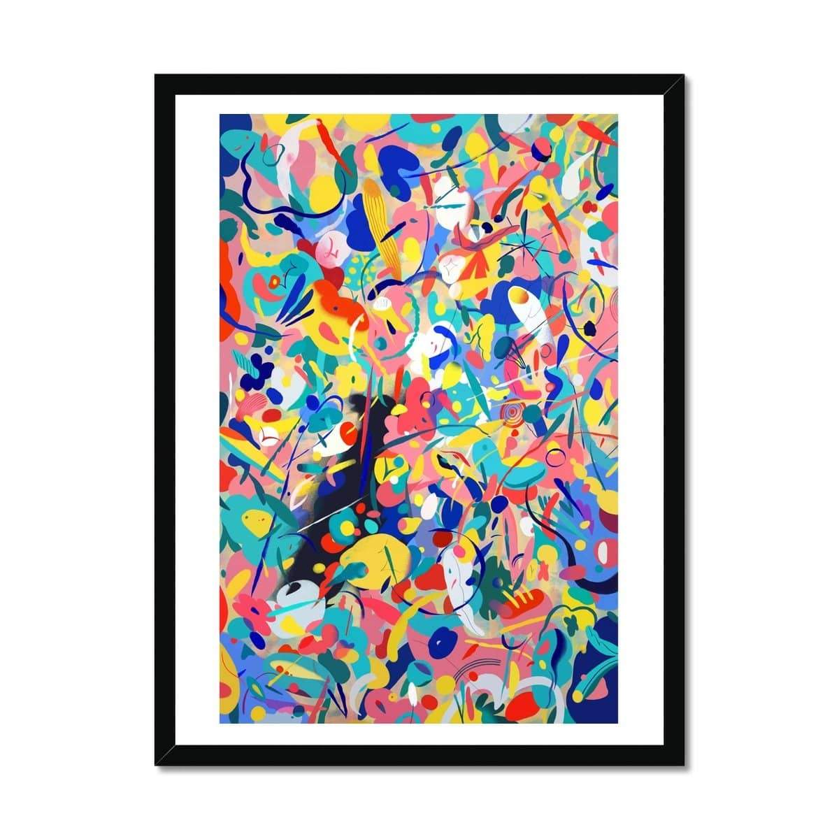 Prodigi Fine art 18"x24" / Black Frame Travelling Man