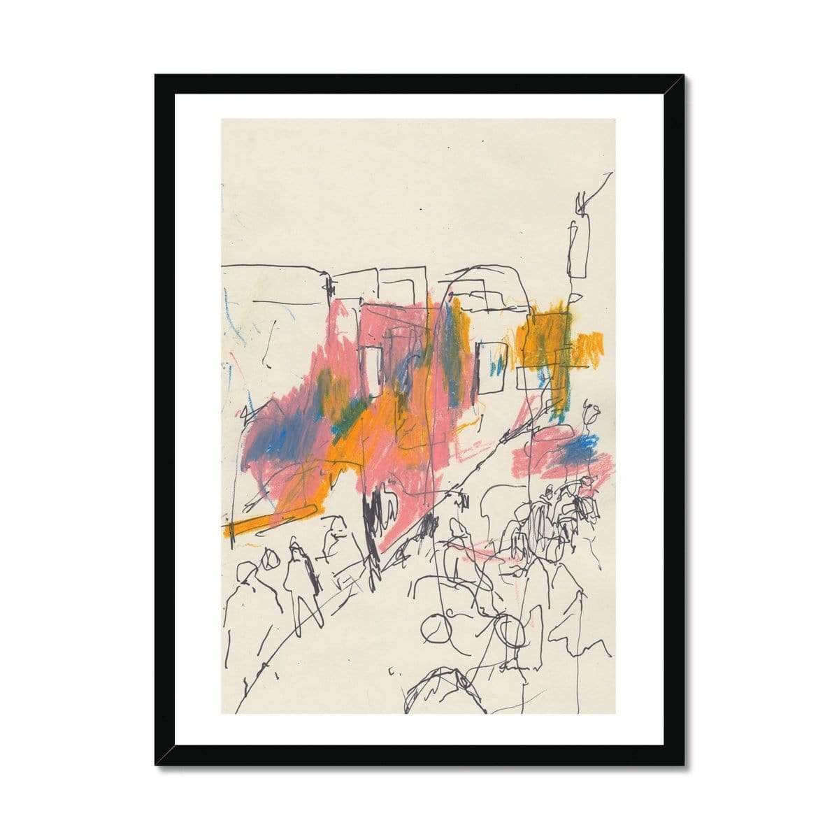 Prodigi Fine art 18"x24" / Black Frame Whitechapel  Framed Print