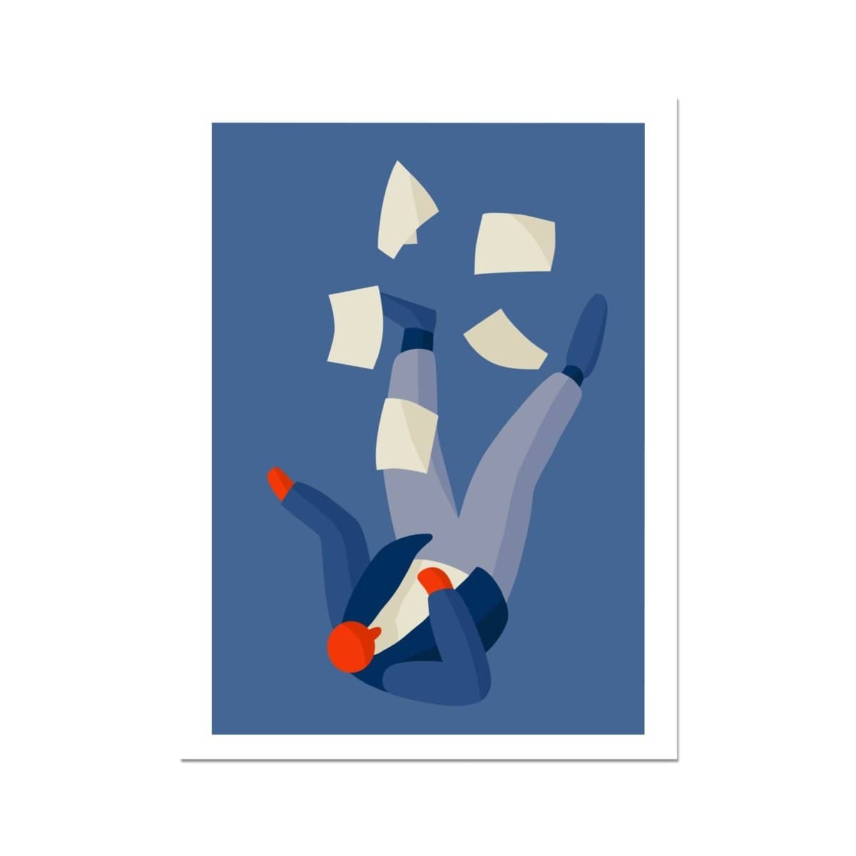 Cecile Gariepy | Man with Papers