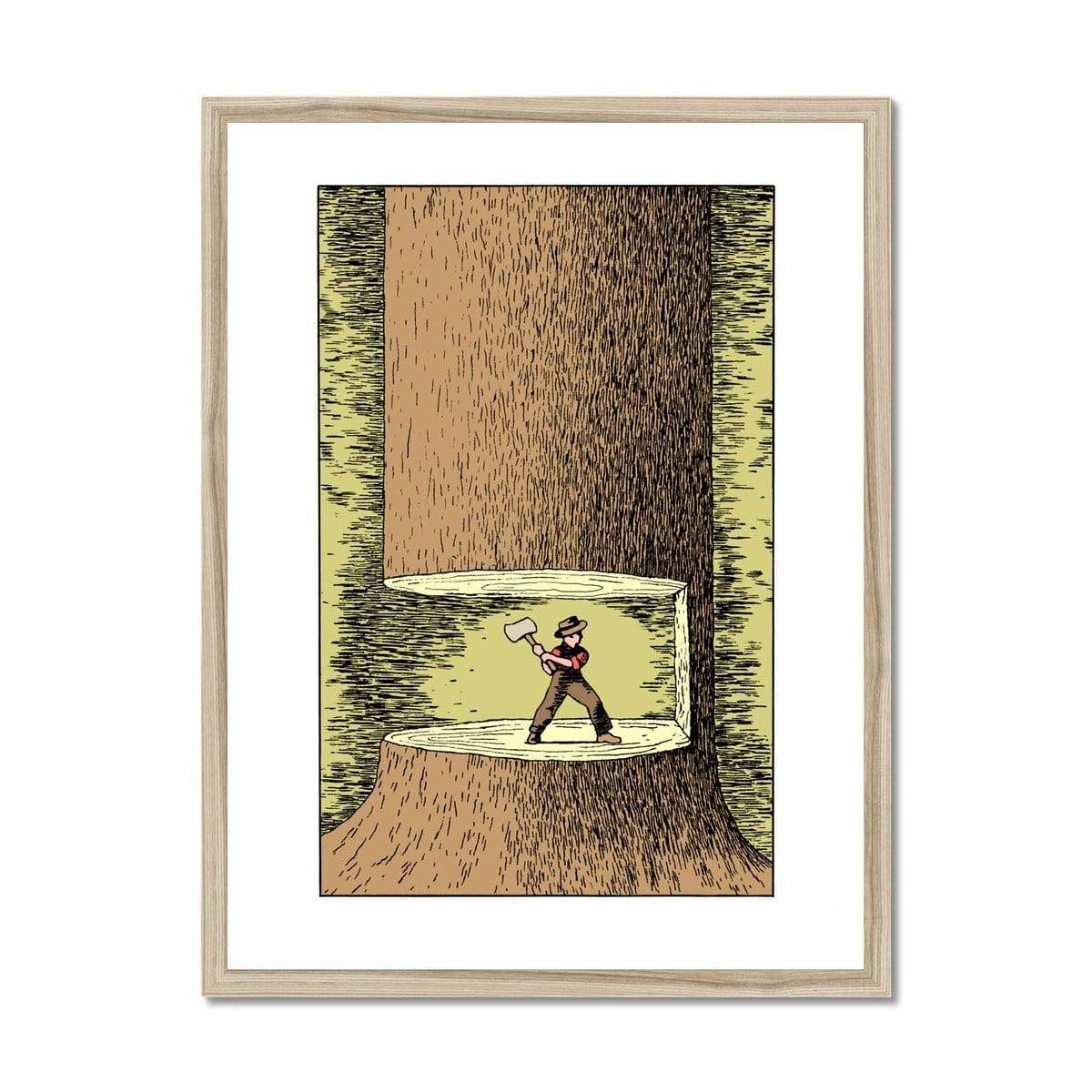 Prodigi Fine art 18"x24" / Natural Frame Alain Pilon | Actes Sud