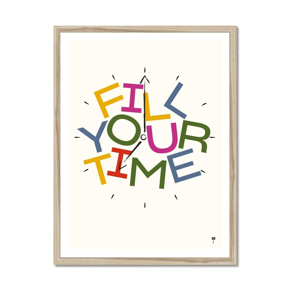 Prodigi Fine art 18"x24" / Natural Frame Ben Longden | Fill Your Time