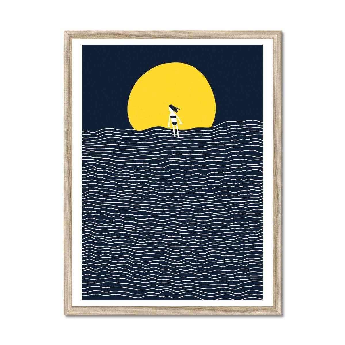 Prodigi Fine art 18"x24" / Natural Frame Benoit Tardif | The Singularity is Near