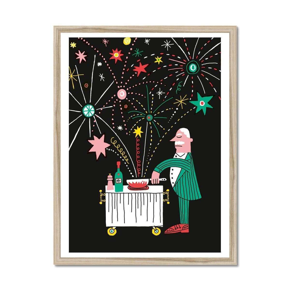 Prodigi Fine art 18"x24" / Natural Frame Benoit Tardif | Trolley