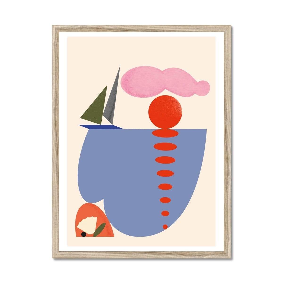 Prodigi Fine art 18"x24" / Natural Frame Bratislav Milenković | Summer II