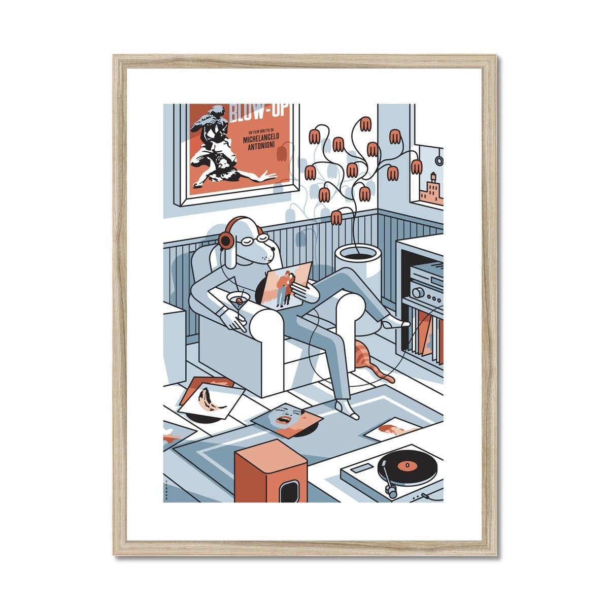 Prodigi Fine art 18"x24" / Natural Frame Greg Clarke | The Audiophile