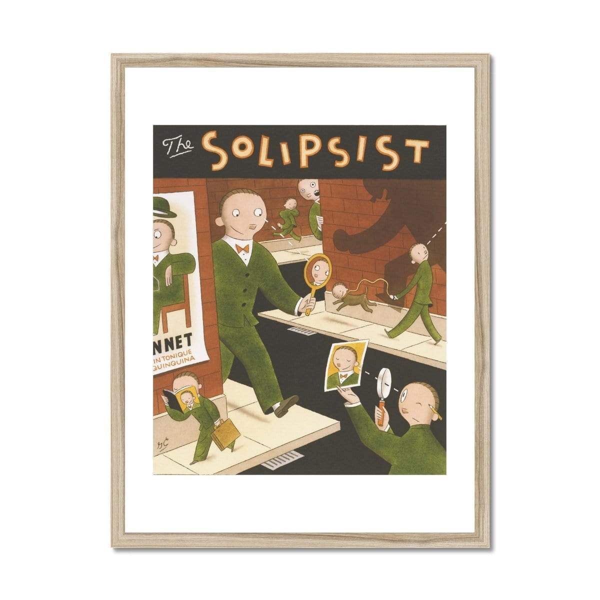 Prodigi Fine art 18"x24" / Natural Frame Greg Clarke | The Solipsist