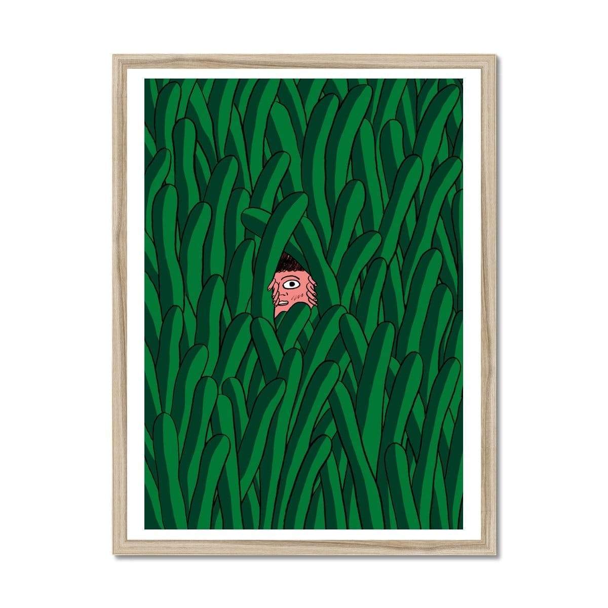 Prodigi Fine art 18"x24" / Natural Frame Ji Hyun Yu | Discovery