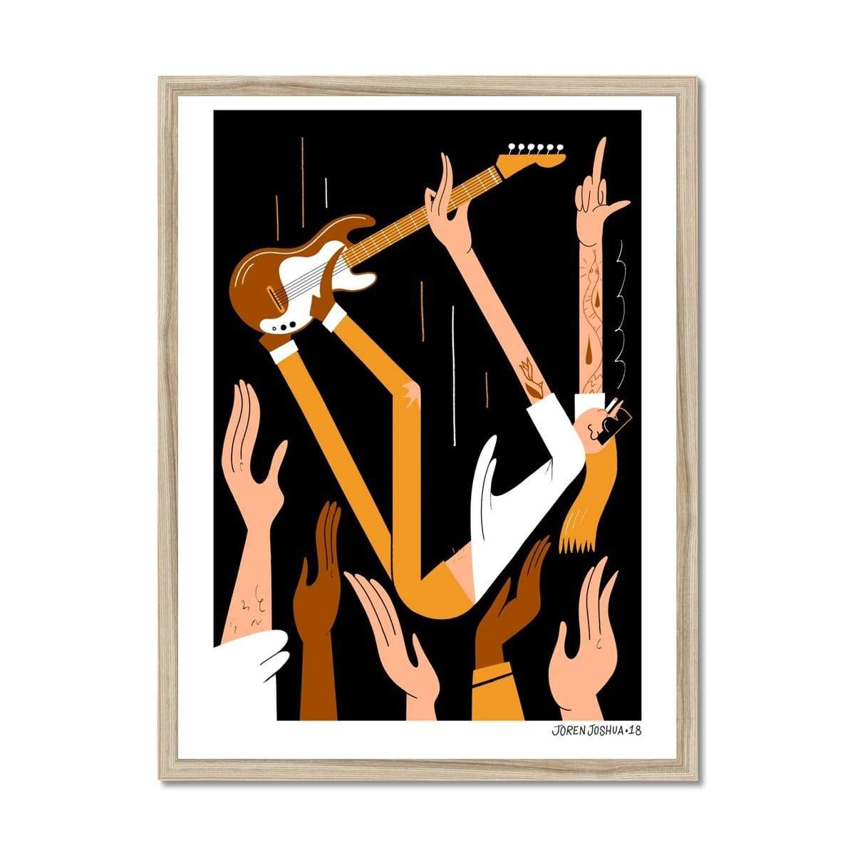 Prodigi Fine art 18"x24" / Natural Frame Joren Joshua | Mood #2