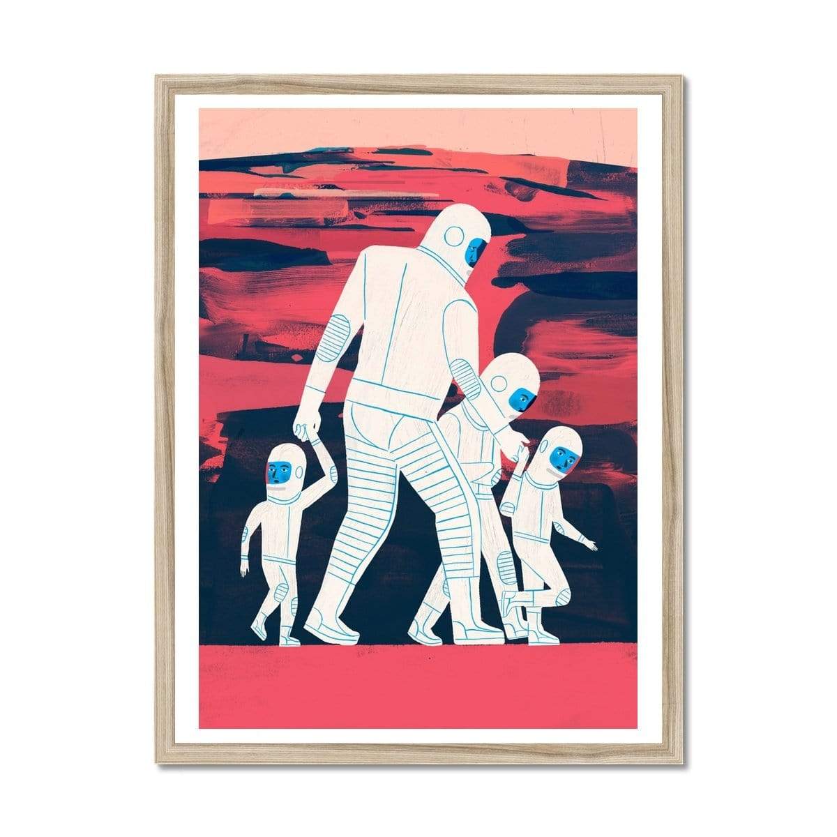 Prodigi Fine art 18"x24" / Natural Frame Keith Negley | Origins