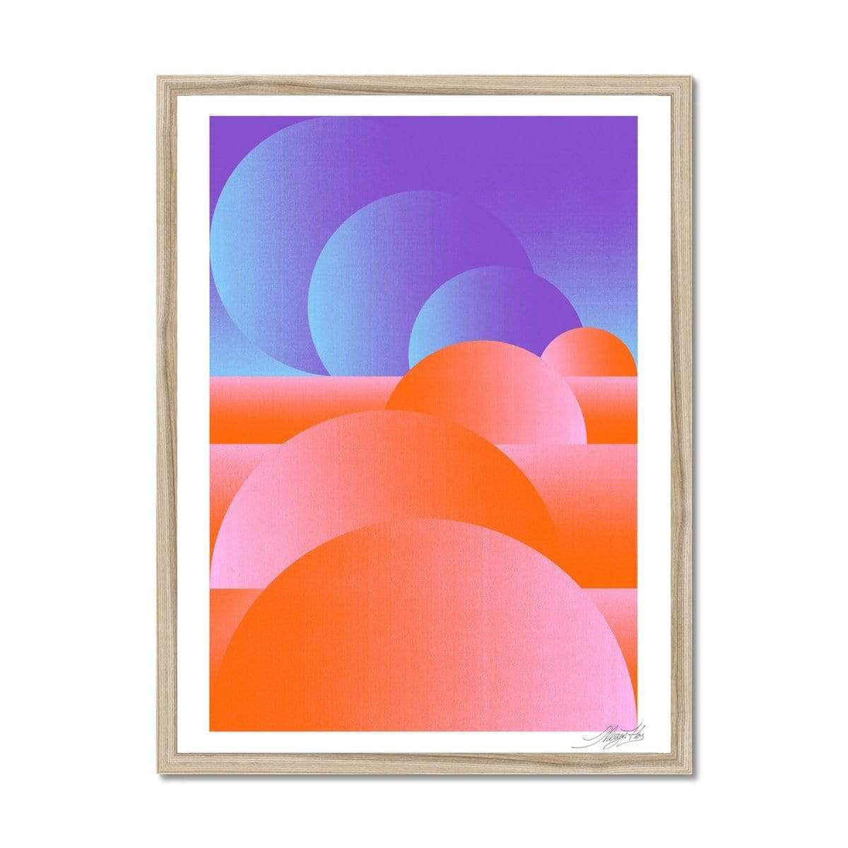 Prodigi Fine art 18"x24" / Natural Frame Merijn Hos | 1