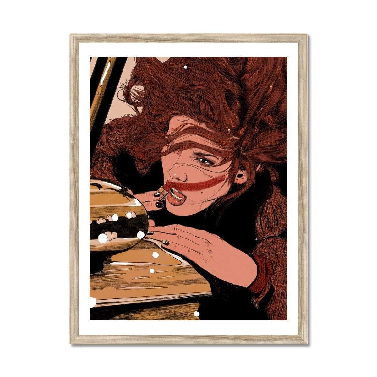 Prodigi Fine art 18"x24" / Natural Frame Nicole Rifkin | Oops