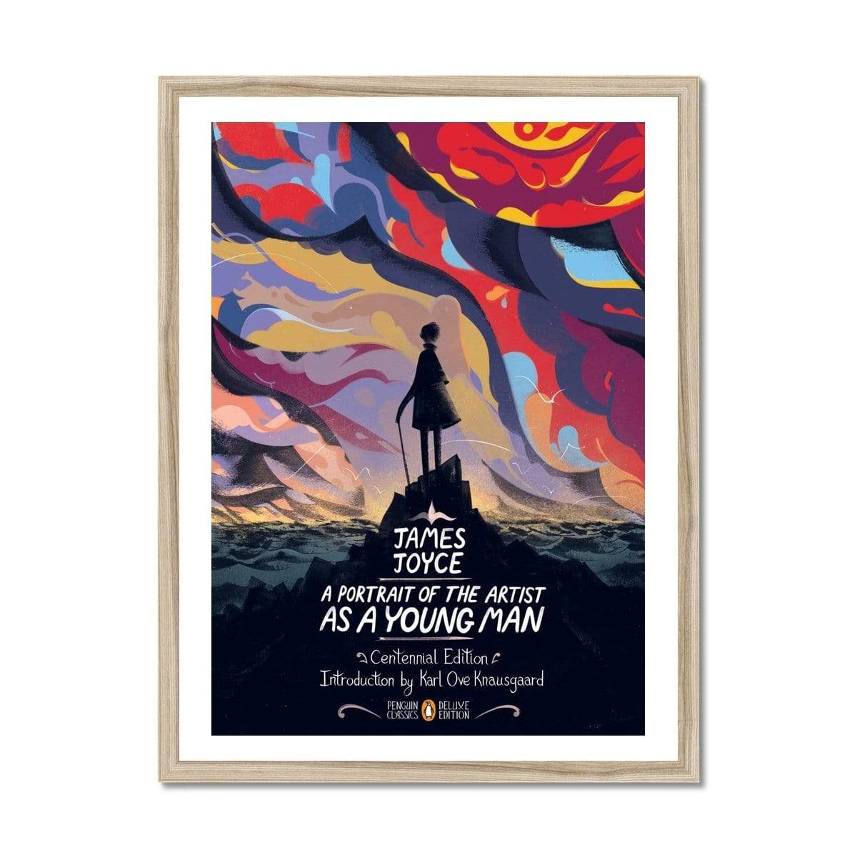 Prodigi Fine art 18"x24" / Natural Frame Roman Muradov | A Portrait of the Artist as a Young Man