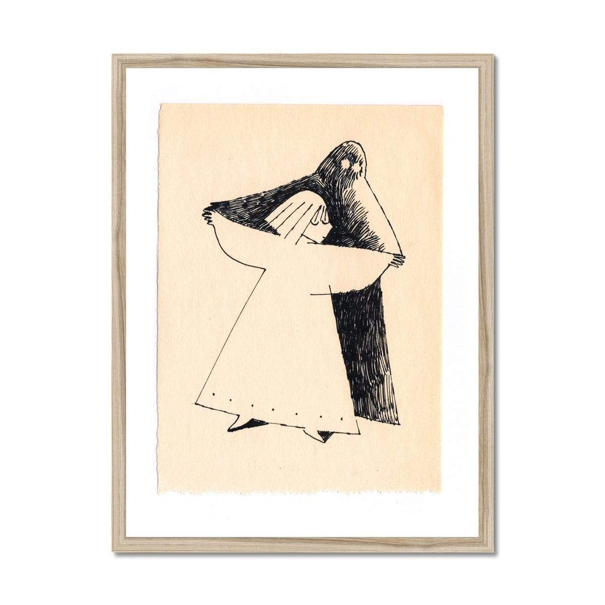Prodigi Fine art 18"x24" / Natural Frame Roman Muradov | Shade