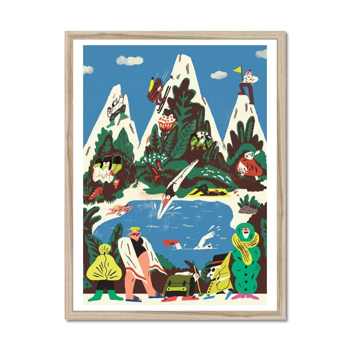 Prodigi Fine art 18"x24" / Natural Frame Sarah Mazzetti | Outdoors