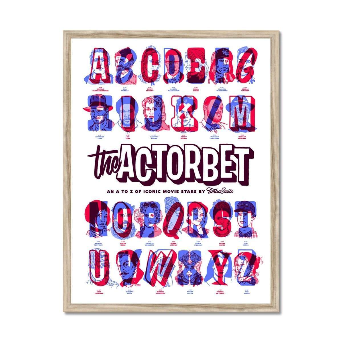 Prodigi Fine art 18"x24" / Natural Frame Timba Smits | ACTORBET-A-Z