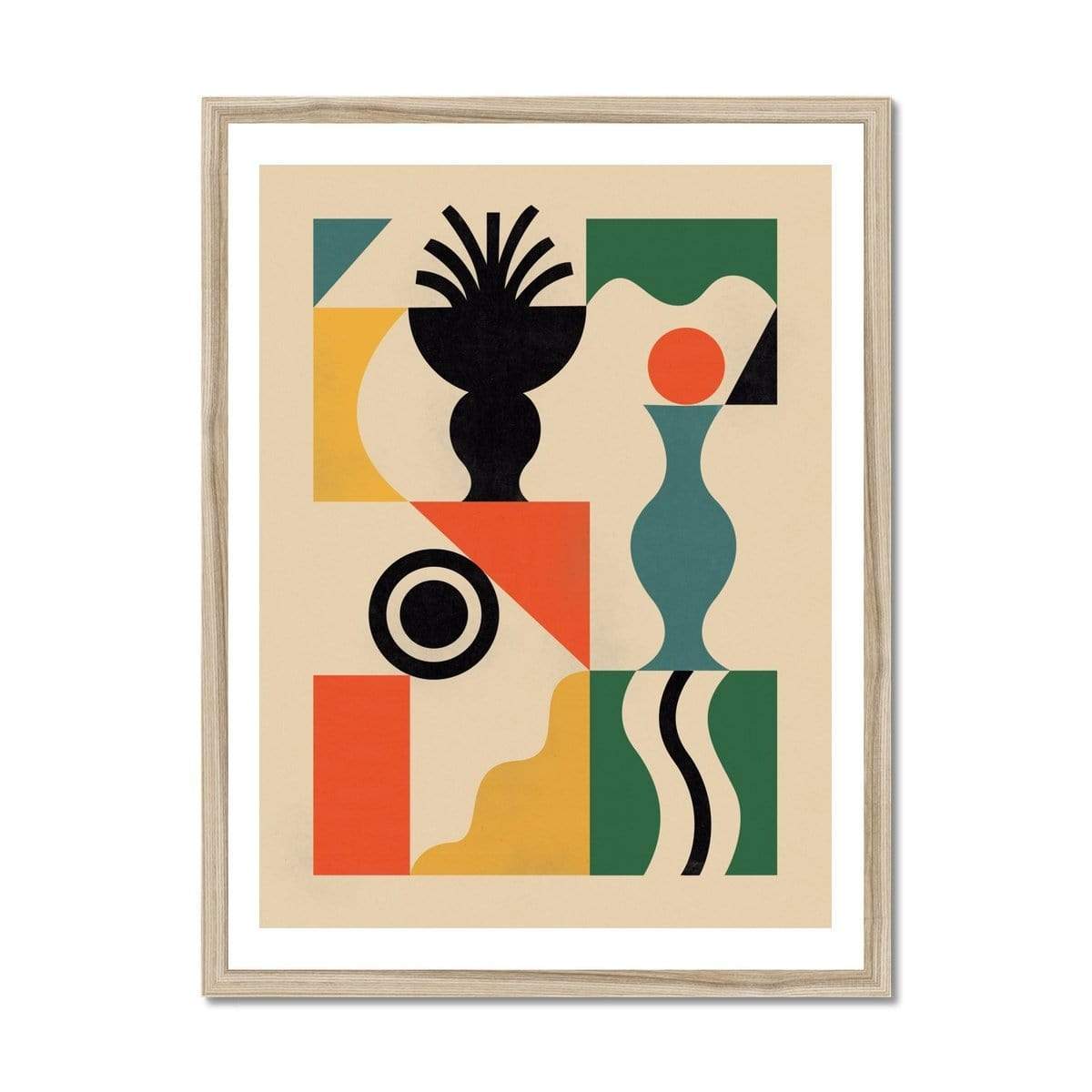 Prodigi Fine art 18"x24" / Natural Frame Waldemar Stepien | Monotomia