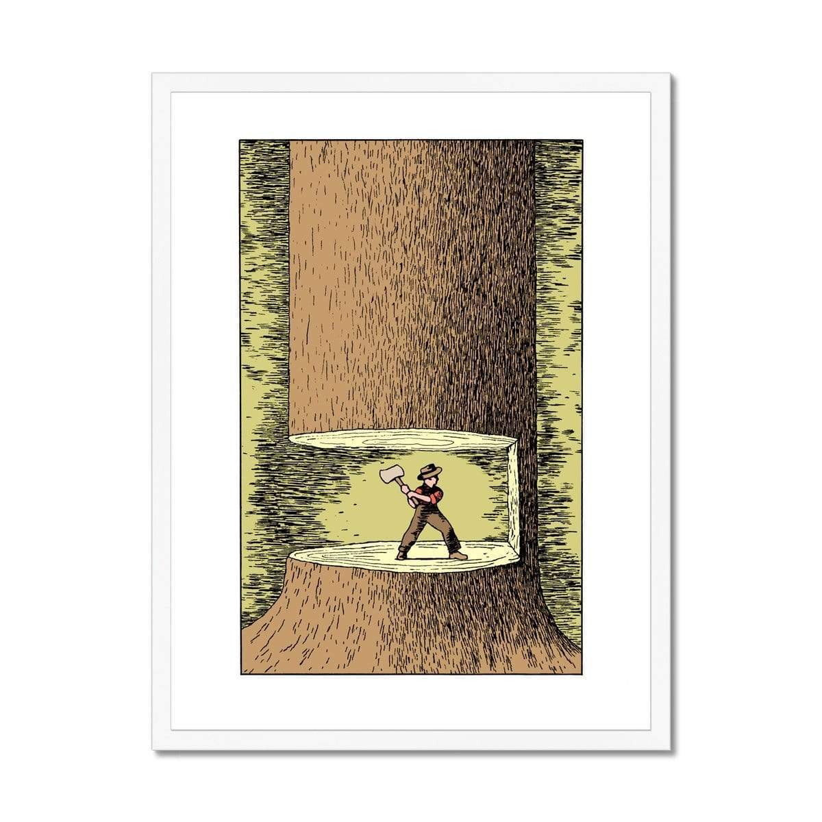 Prodigi Fine art 18"x24" / White Frame Alain Pilon | Actes Sud