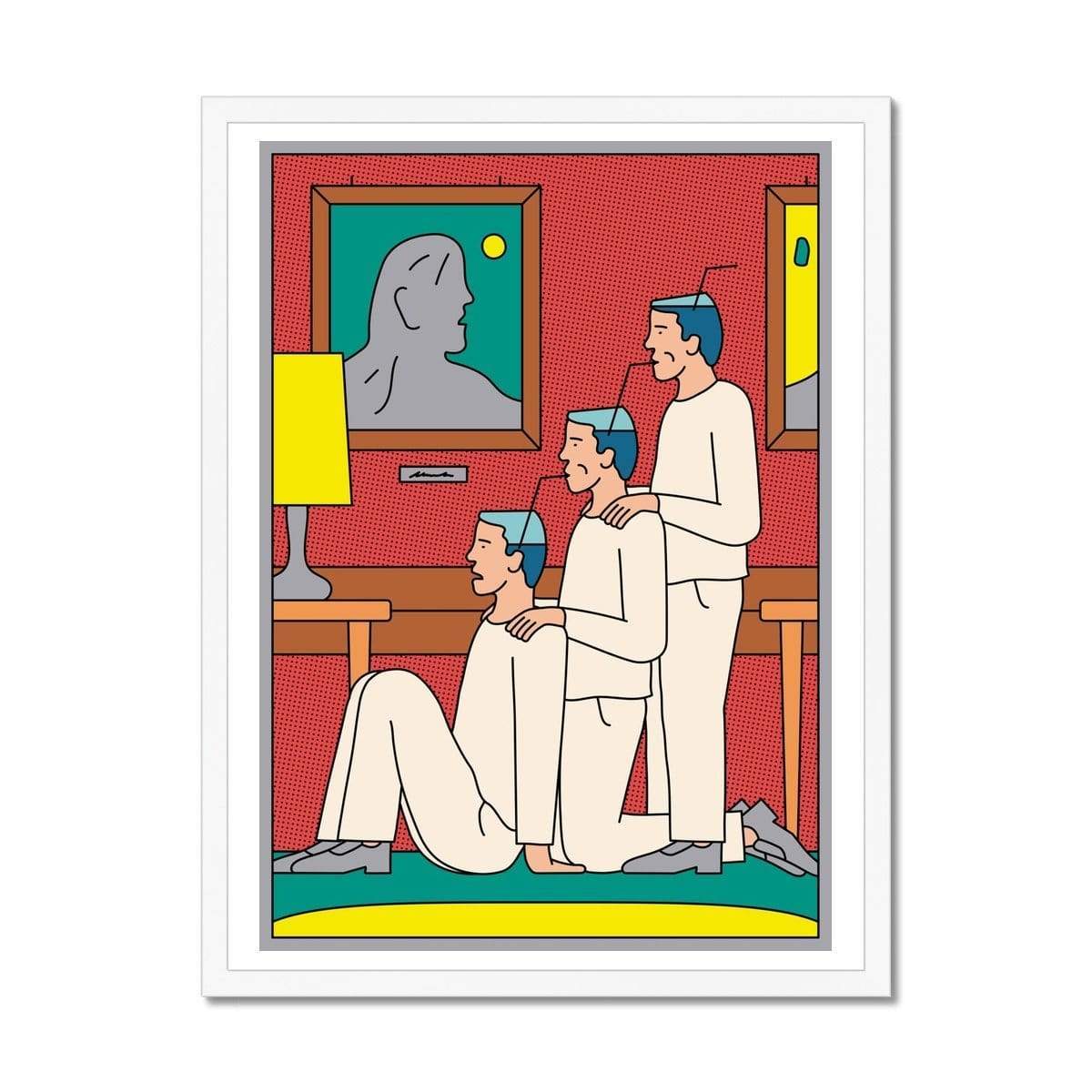 Prodigi Fine art 18"x24" / White Frame Albert Tercero | Bloodsucker