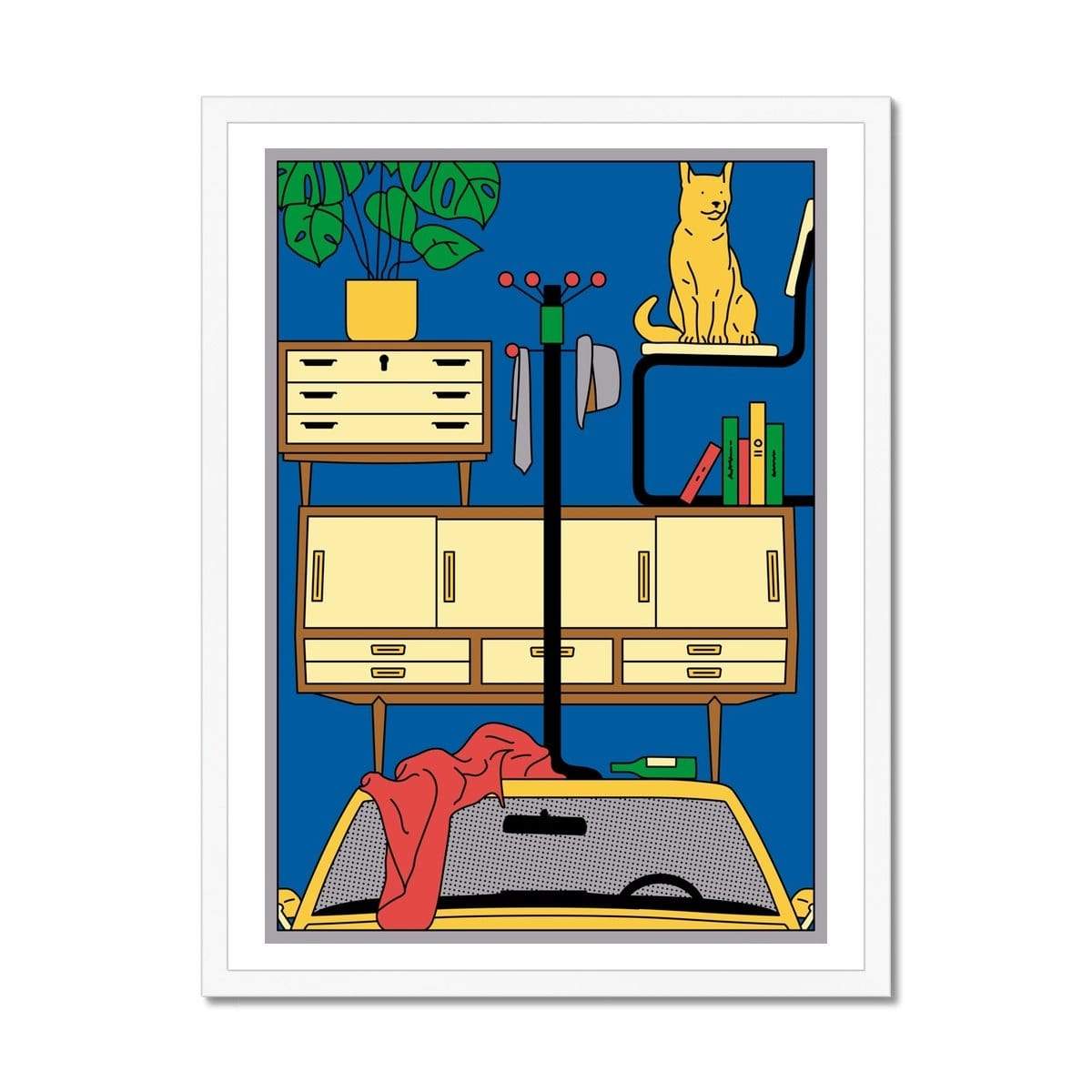 Prodigi Fine art 18"x24" / White Frame Albert Tercero | Road