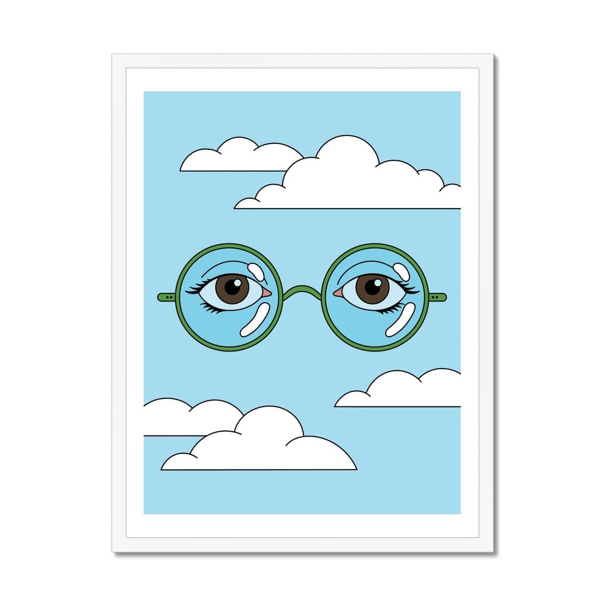 Prodigi Fine art 18"x24" / White Frame Allison Filice | The Mystic