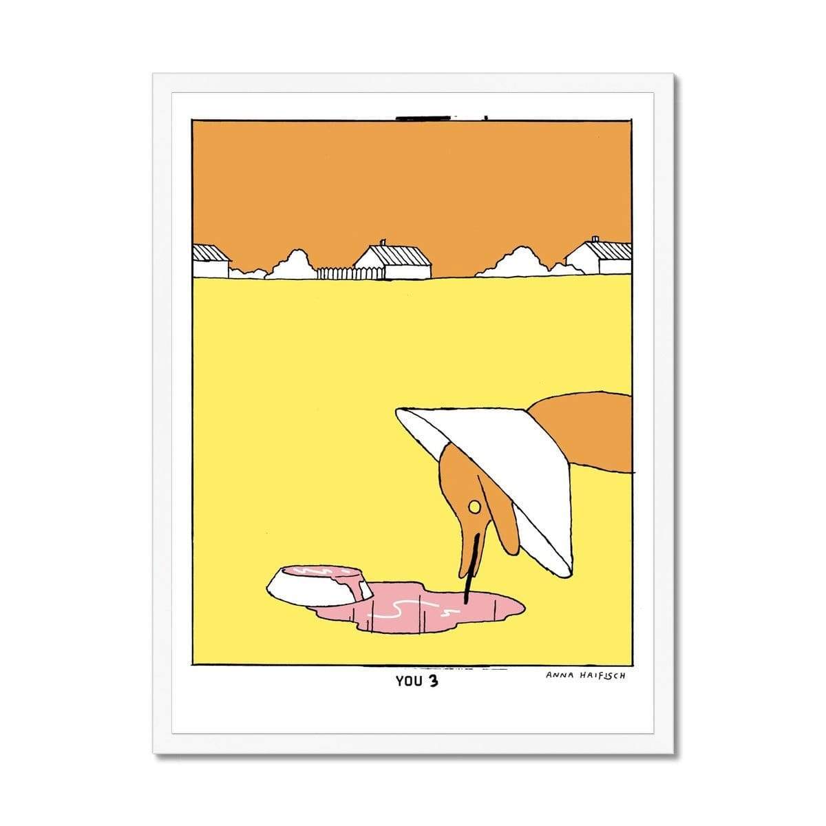 Prodigi Fine art 18"x24" / White Frame Anna Haifisch | You 3