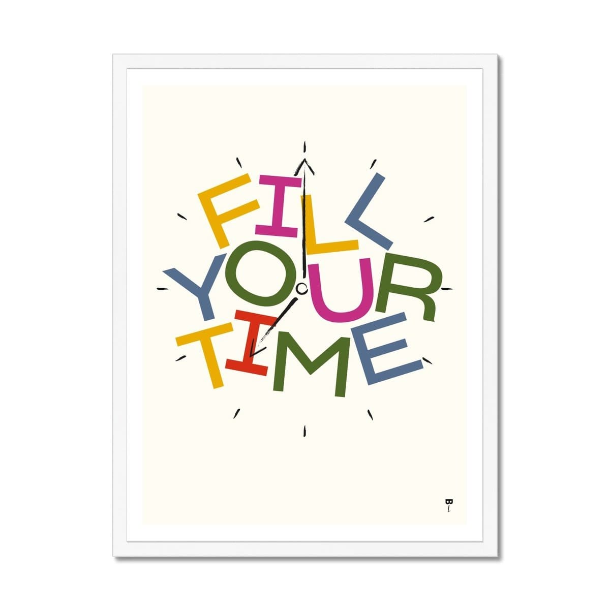 Prodigi Fine art 18"x24" / White Frame Ben Longden | Fill Your Time
