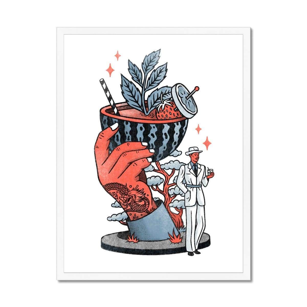 Prodigi Fine art 18"x24" / White Frame Bene Rohlmann | Cocktail