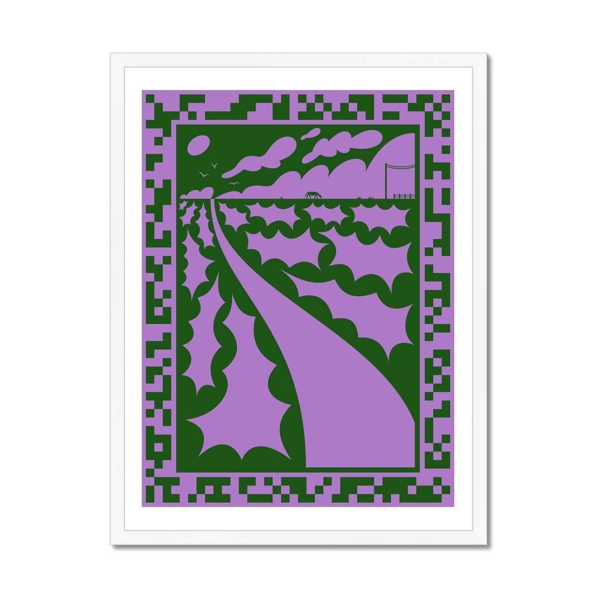 Prodigi Fine art 18"x24" / White Frame Benedikt Luft Framed Print