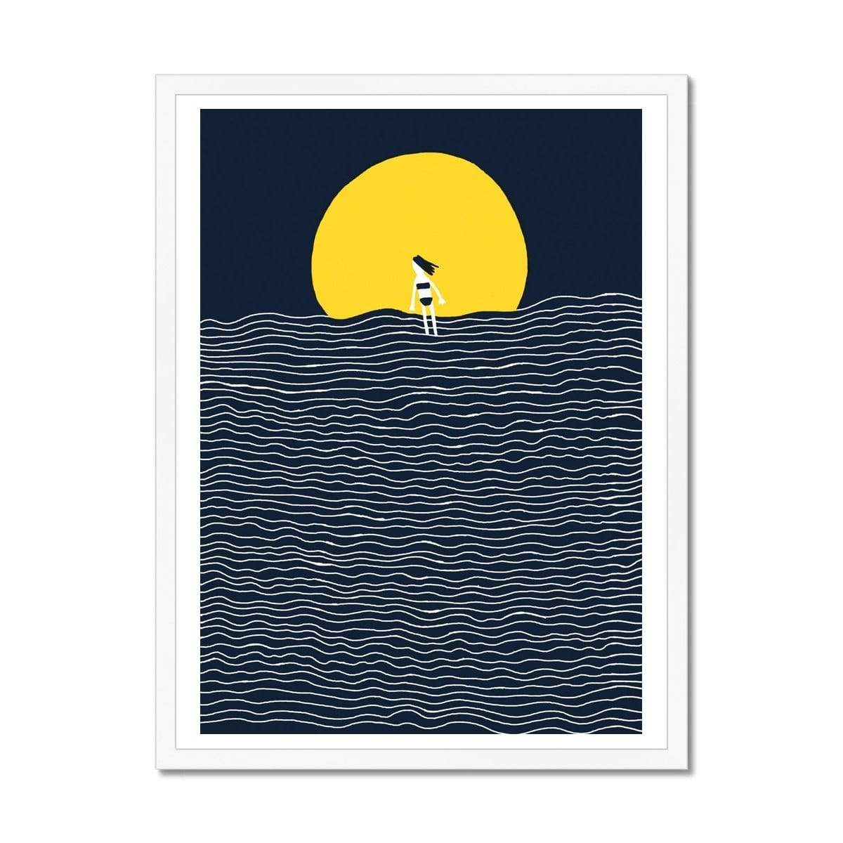 Prodigi Fine art 18"x24" / White Frame Benoit Tardif | The Singularity is Near