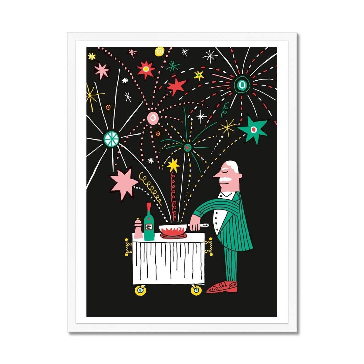 Prodigi Fine art 18"x24" / White Frame Benoit Tardif | Trolley