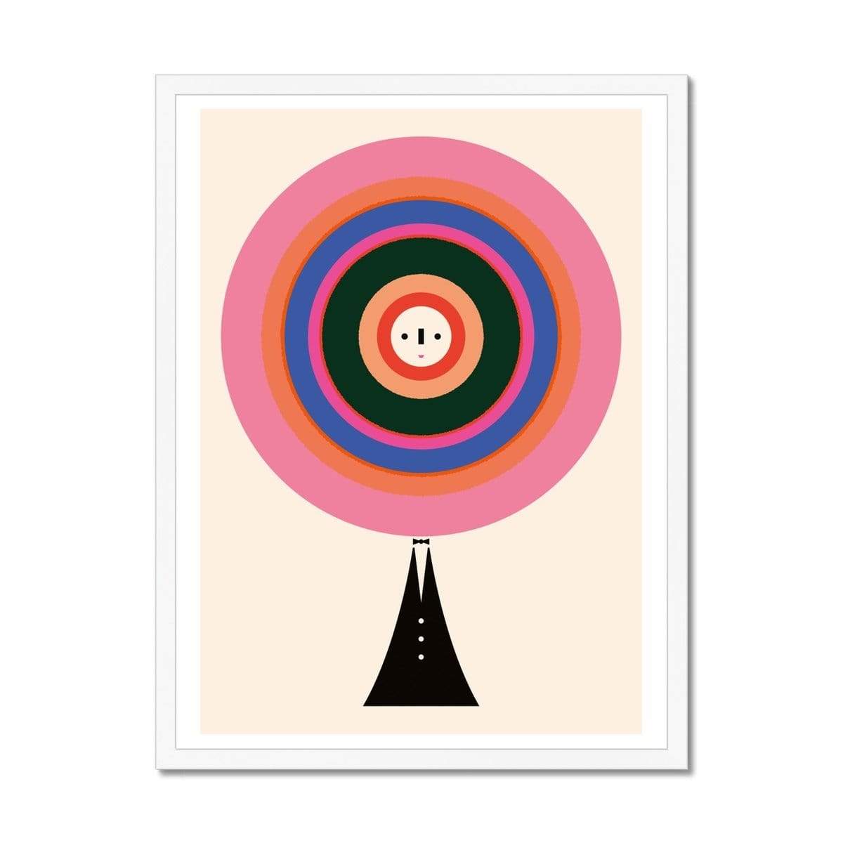 Prodigi Fine art 18"x24" / White Frame Bratislav Milenkovic | Bright Guy 2